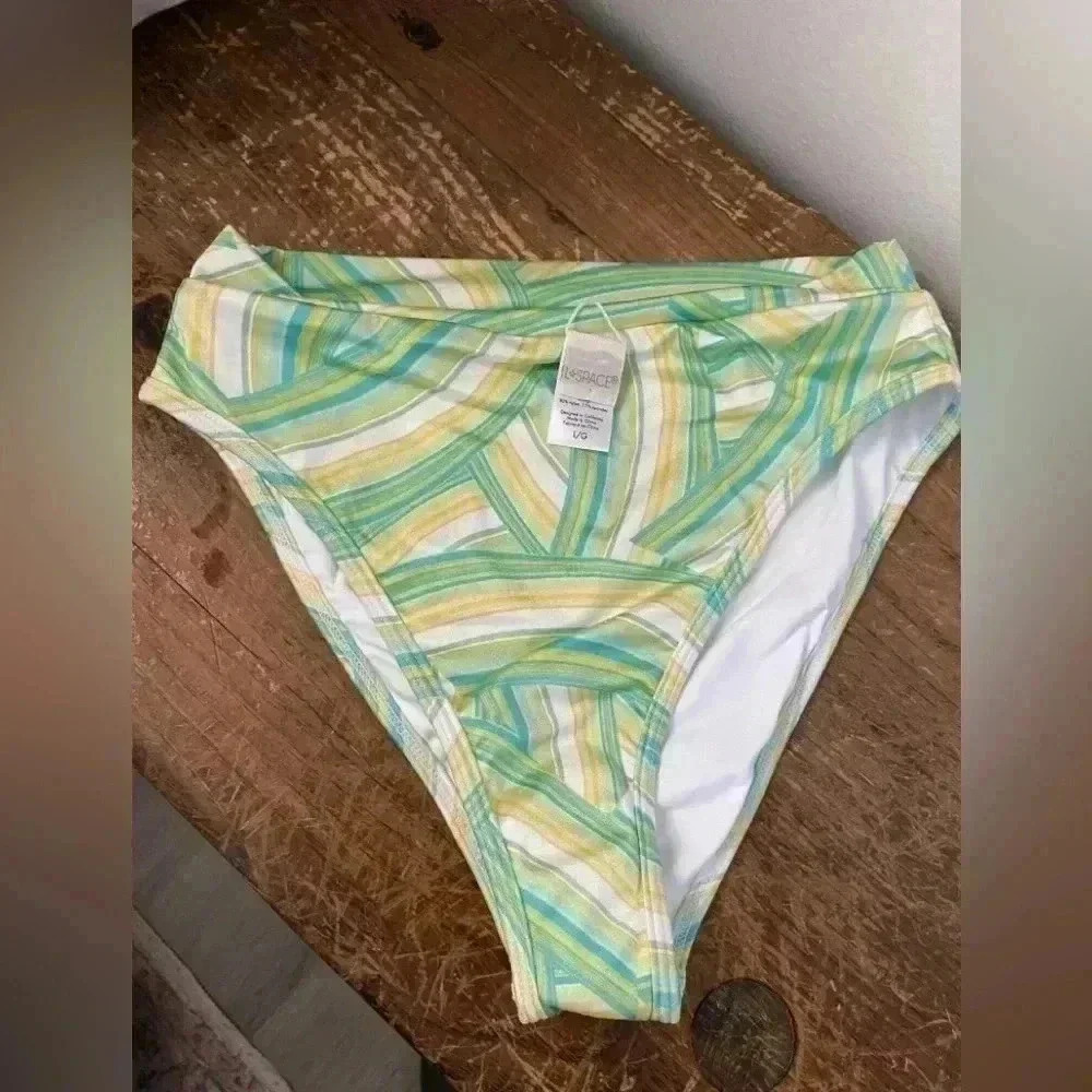 L*space Frenchie bikini bottoms In over the rainbow size L